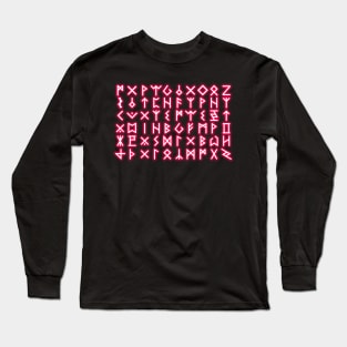 Sumireko's Cape Runes Long Sleeve T-Shirt